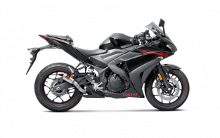 Akrapovic Slip-on Line RVS Einddemper zonder E-keur Yamaha YZF-R25 2014 2020